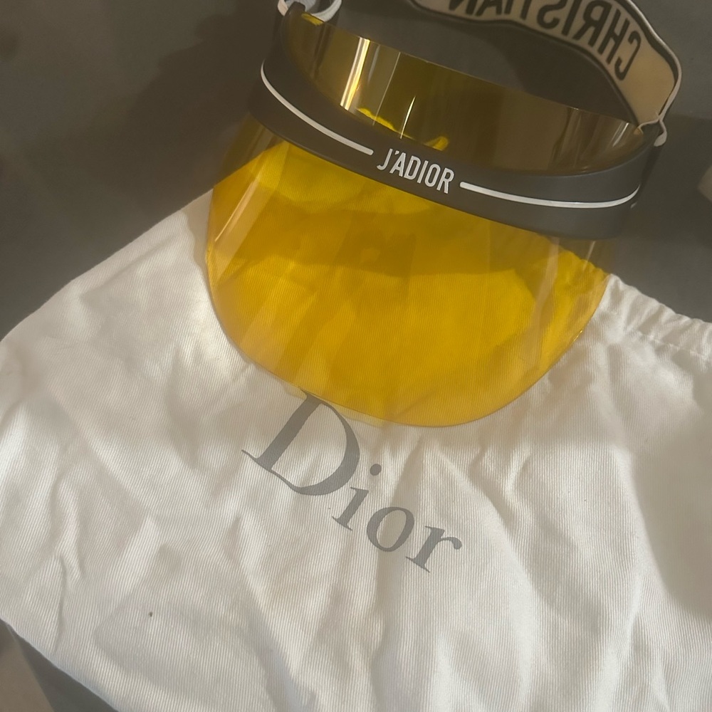 Dior J'Adior Sun Visor with Yellow Tint